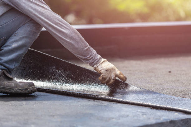 Professional Waterproofing technician working in Parrottsville, TN